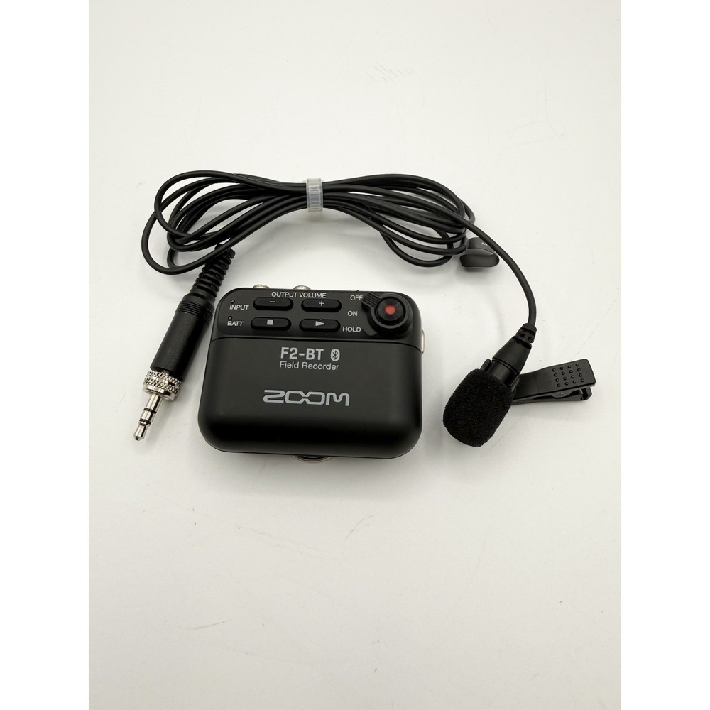 Zoom F2 BT Bluetooth Field Recorder with Microphone